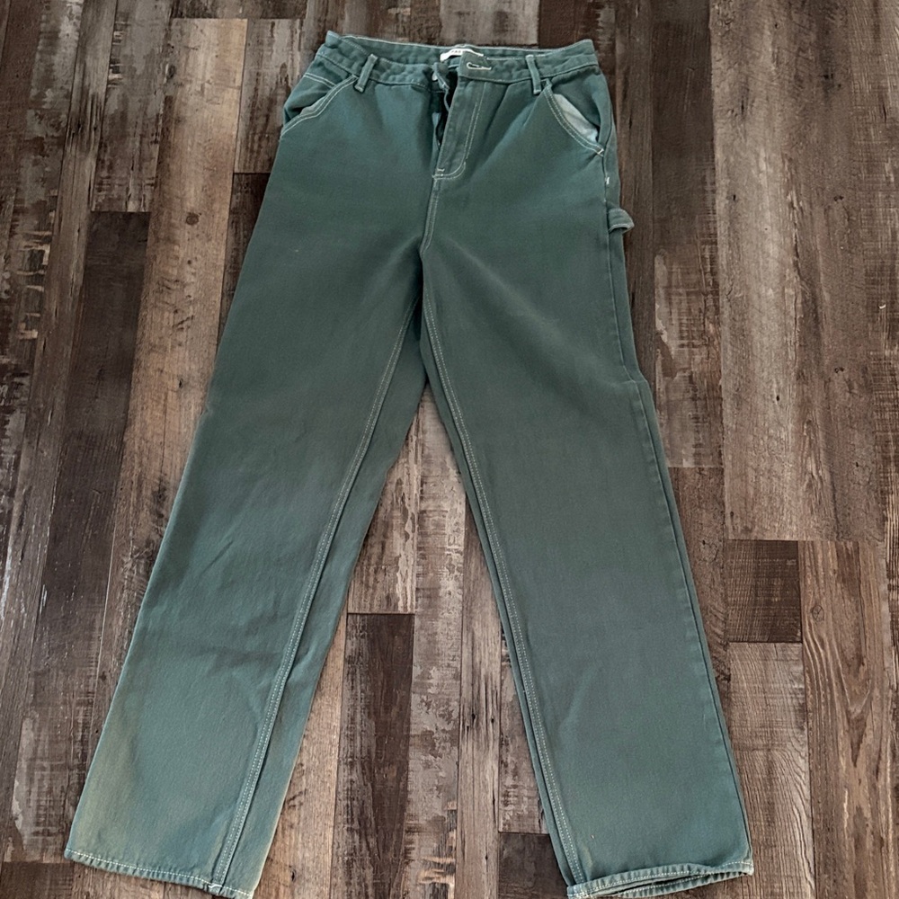 PacSun Teal Denim Pants